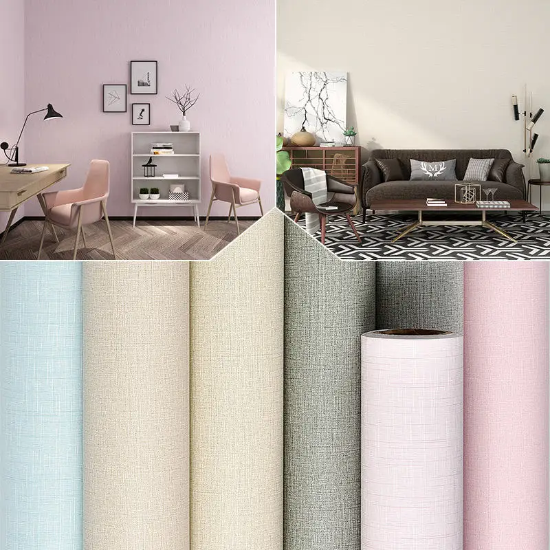 60*100 см водонепроницаемый стикер на стену самоклеющиеся Твердые обои высокого