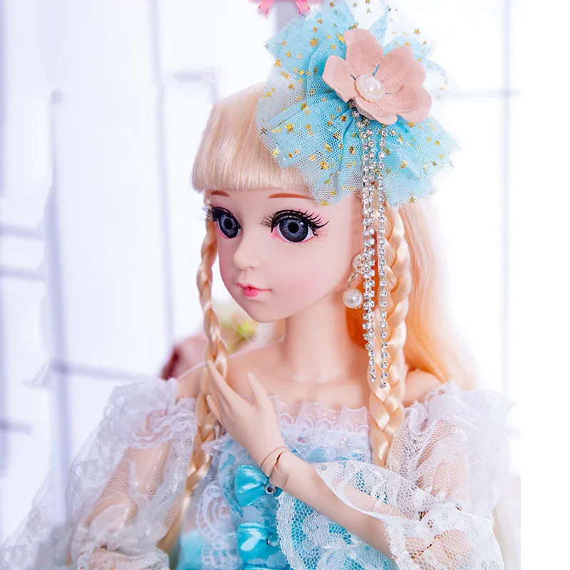 60 см BJD кукла с принцессой одежда аксессуары подвижные Соединенные 1/3 куклы свадебное платье Игрушки для девочек подарок