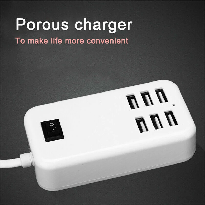 New Hot 4/6 Ports Multiple Wall USB Charger Travel Tablet Charging Smart Adapter | Мобильные телефоны и аксессуары