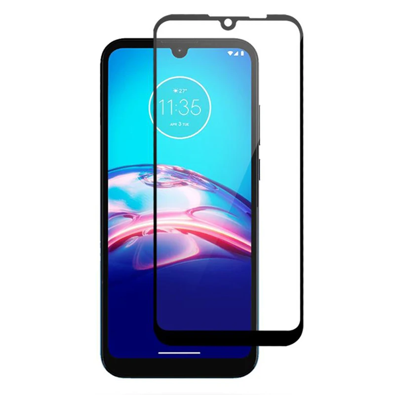 

Full Cover Tempered Glass For Motorola Moto G20 G50 G5S Plus G6 Play G7 Screen Protector Protective Film For Moto G7Play G6Plus