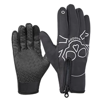 cycling gloves bicycle warm gloves waterproof outdoor bike skiing hiking motorcycle riding gloves touchscreen full finger