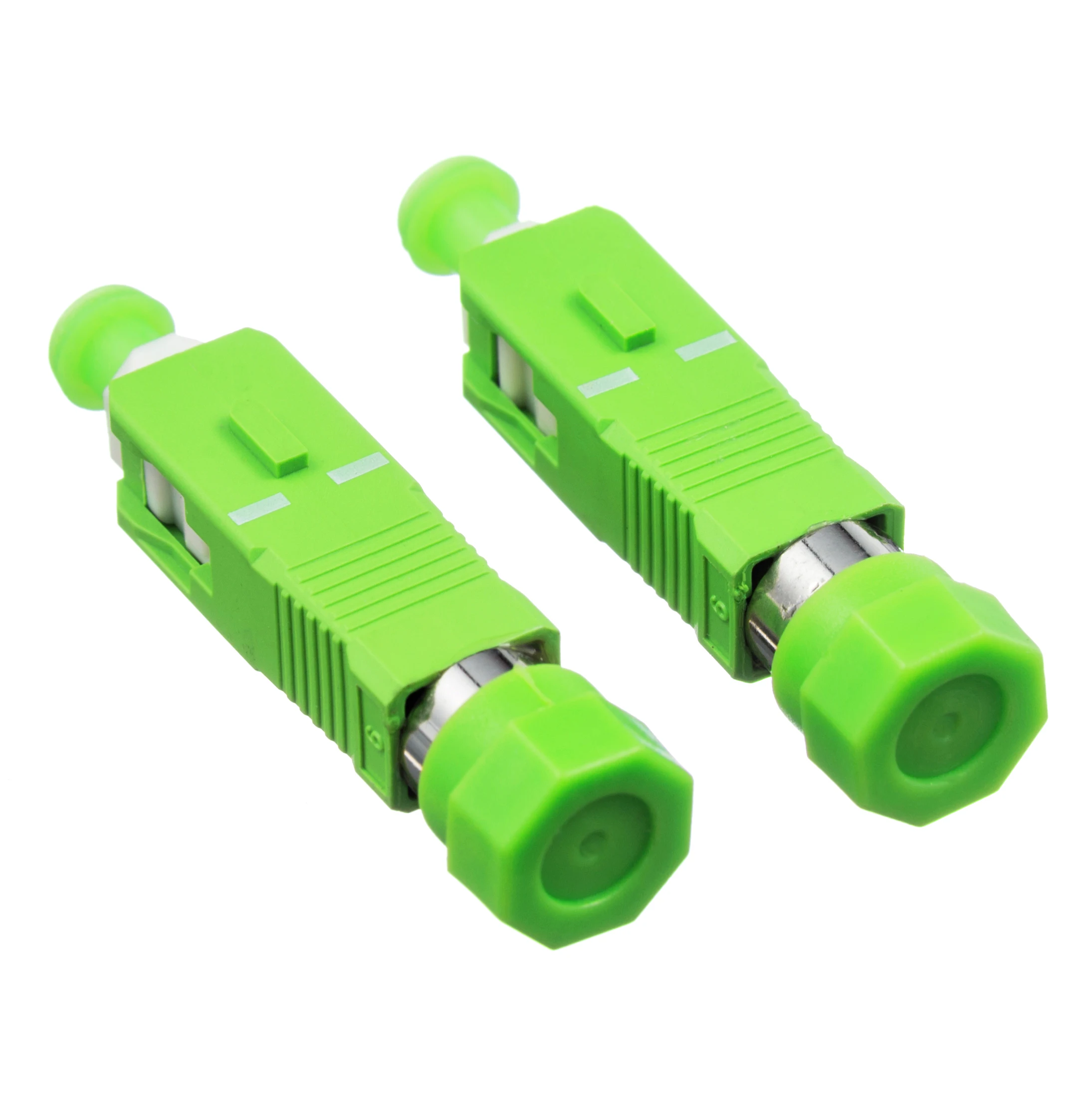 High quality 2pcs/lot  Singlemode FC-SC Fiber Optical Adapter FC Female to SC APC Male Fiber Optic Adapter