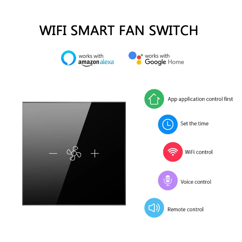 

Умный потолочный выключатель Tuya с Wi-Fi и управлением через приложение