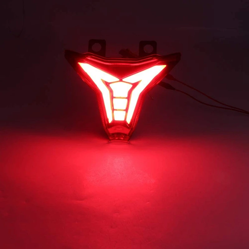 

Motorcycle Waase Rear Tail Light Brake Turn Signals Integrated Led Light for Kawasaki Z1000 14 -19 / Ninja ZX10R 16-19
