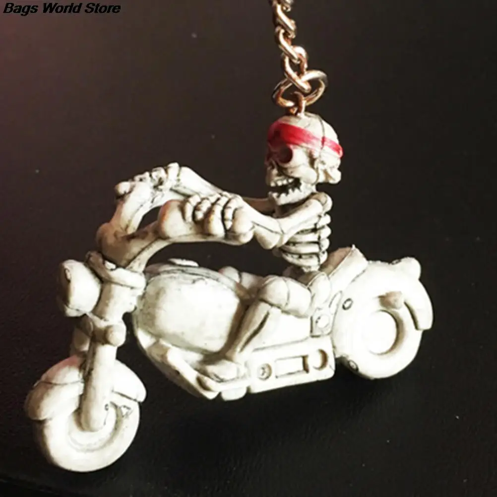 1 шт череп брелок дьявол смерти Монстр мотор автомобильный подарок аксессуары