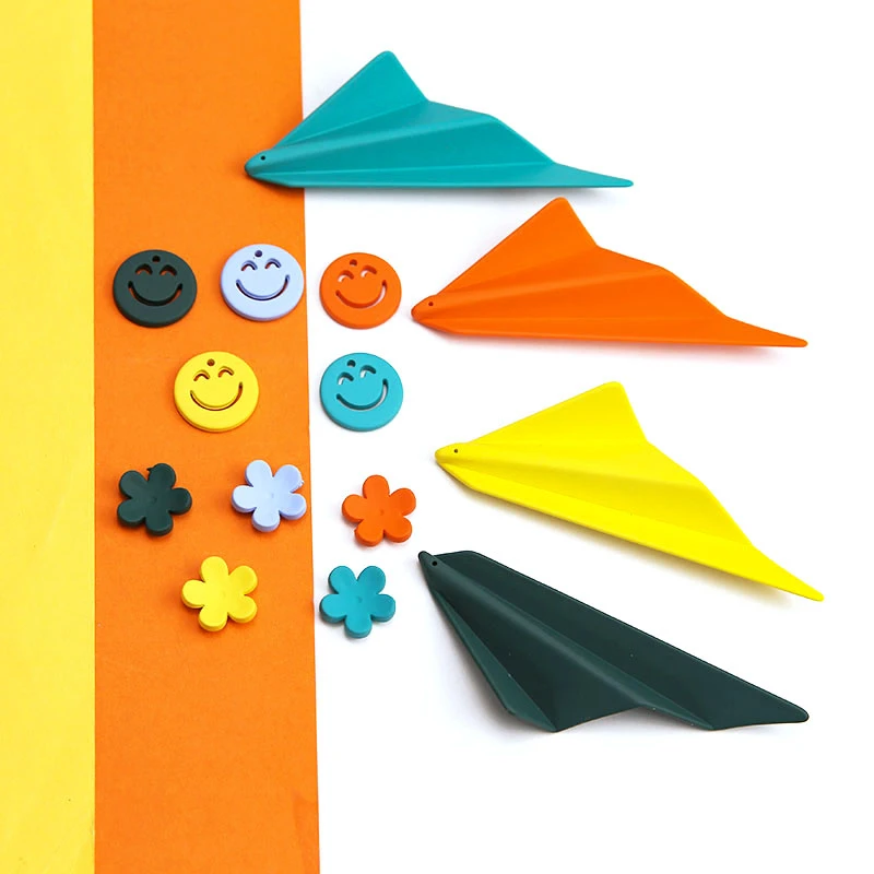 6 шт. 2020 корейская мода смола скраб бумага для краски плиссированные смайлик