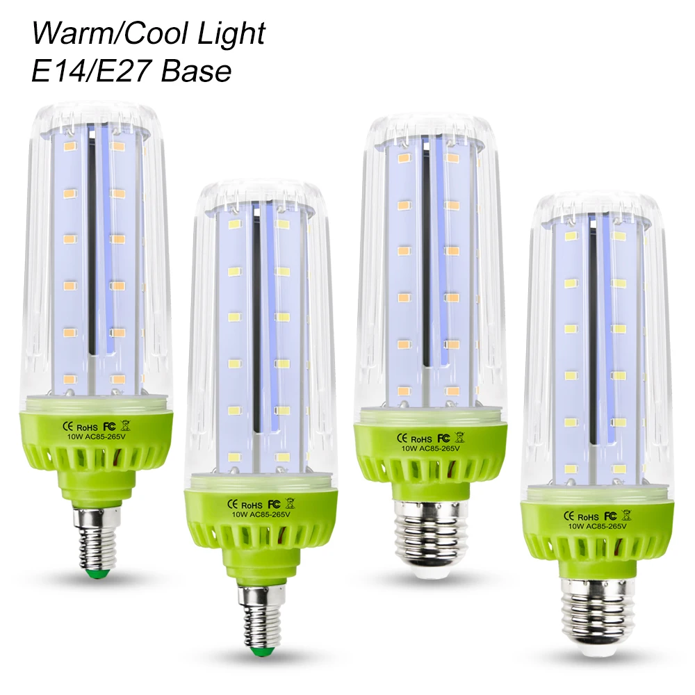 

Corn Lamp E27 LED Light E14 Bulb 220V Ampoule LED Spotlight 10W 15W 20W Bulb Chandelier Candle Bombillas Home LED Lighting 5736