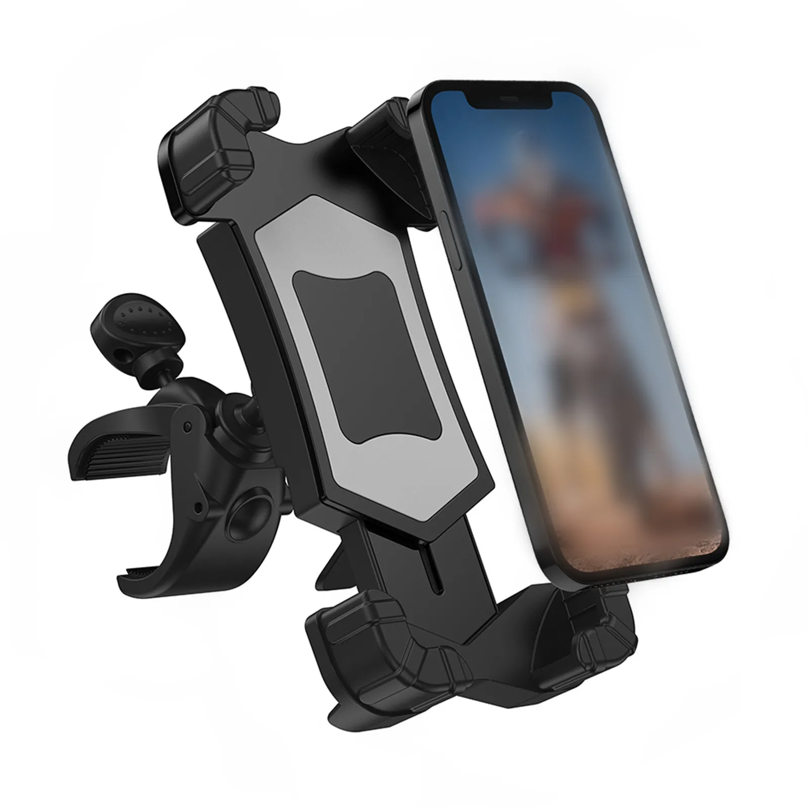 Motorcycle Bike Handlebar Phone Holder for 4.7 inch - 7.0 inch Phone Bicycle Stand Mount Bracket Mount Phone Holder