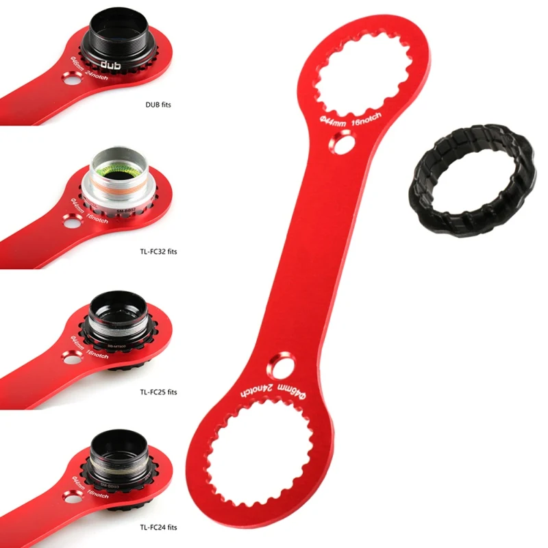 

Портативный гаечный ключ для разборки оси горный велосипед спицевой ключ для шоссейного велосипеда центральный вал для велосипеда инструм...