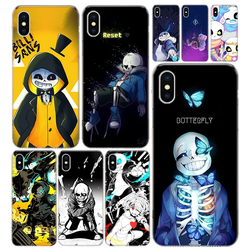 Чехол для телефона Undertale papyrus sans doggo iPhone 14 13 11 Pro 12 Mini 7 8 6 6S Plus + XR X XS MAX SE 5 | Мобильные
