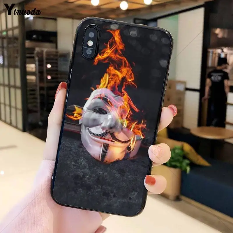 Бумажный чехол Yinuoda для iPhone 5 5Sx 6 7 7plus 8 8Plus X XS MAX XR 11 11pro max | Мобильные телефоны и