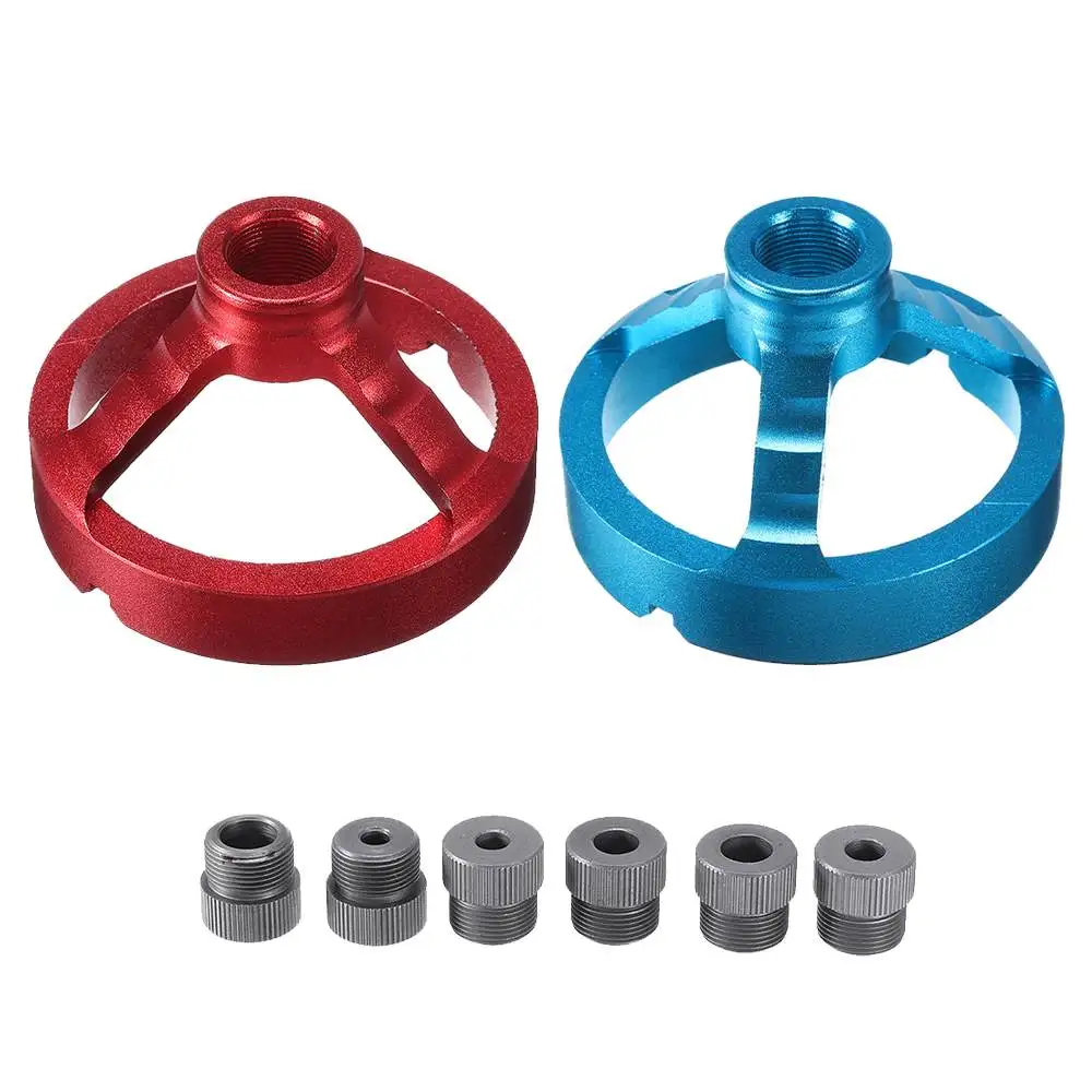 

Aluminum Alloy 5/6/7/8/9/10mm Drill Guide Fixture Straight Corner Round Puncher Locator Jig Hinged Hole Opener Woodworking Tools