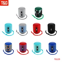 tg129 mini bluetooth speaker portable outdoor waterproof speakers wireless soundbar subwoofer support usb tf card fm audio