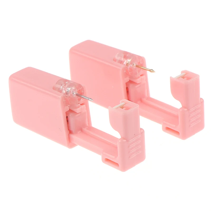 Одноразовый безопасный стерильный прибор для пирсинга в носу нержавеющая сталь