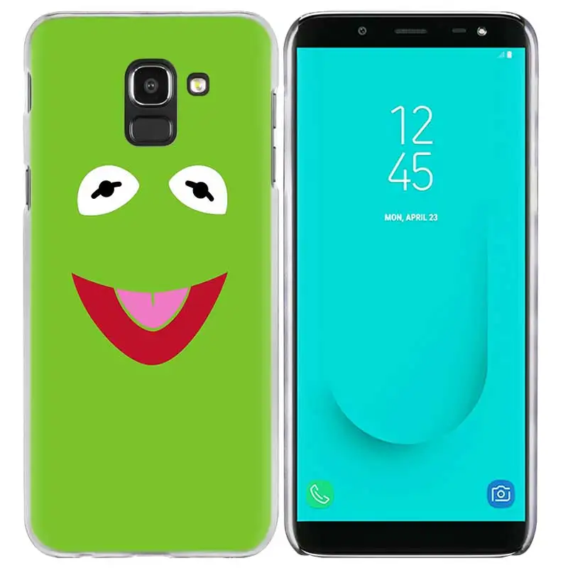 Лягушонок Кермит чехол для samsung Galaxy A50 A80 A70 A60 A40 A30 A20 A20e A10 A9 A7 A6 плюс Note 8 9 10 Pro