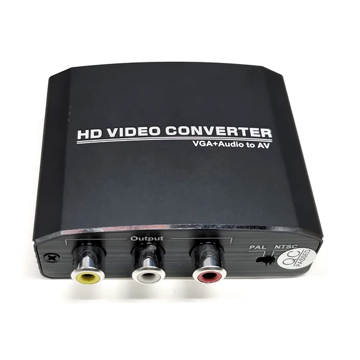 

Good Quality HD Video Converter VGA+Audio to AV Converter VGA Converter