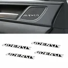 4 шт. 3D алюминиевый динамик, стерео динамик, значок, эмблема, Наклейка для Toyota Avensis t25 t27, наклейки, аксессуары, Стайлинг автомобиля