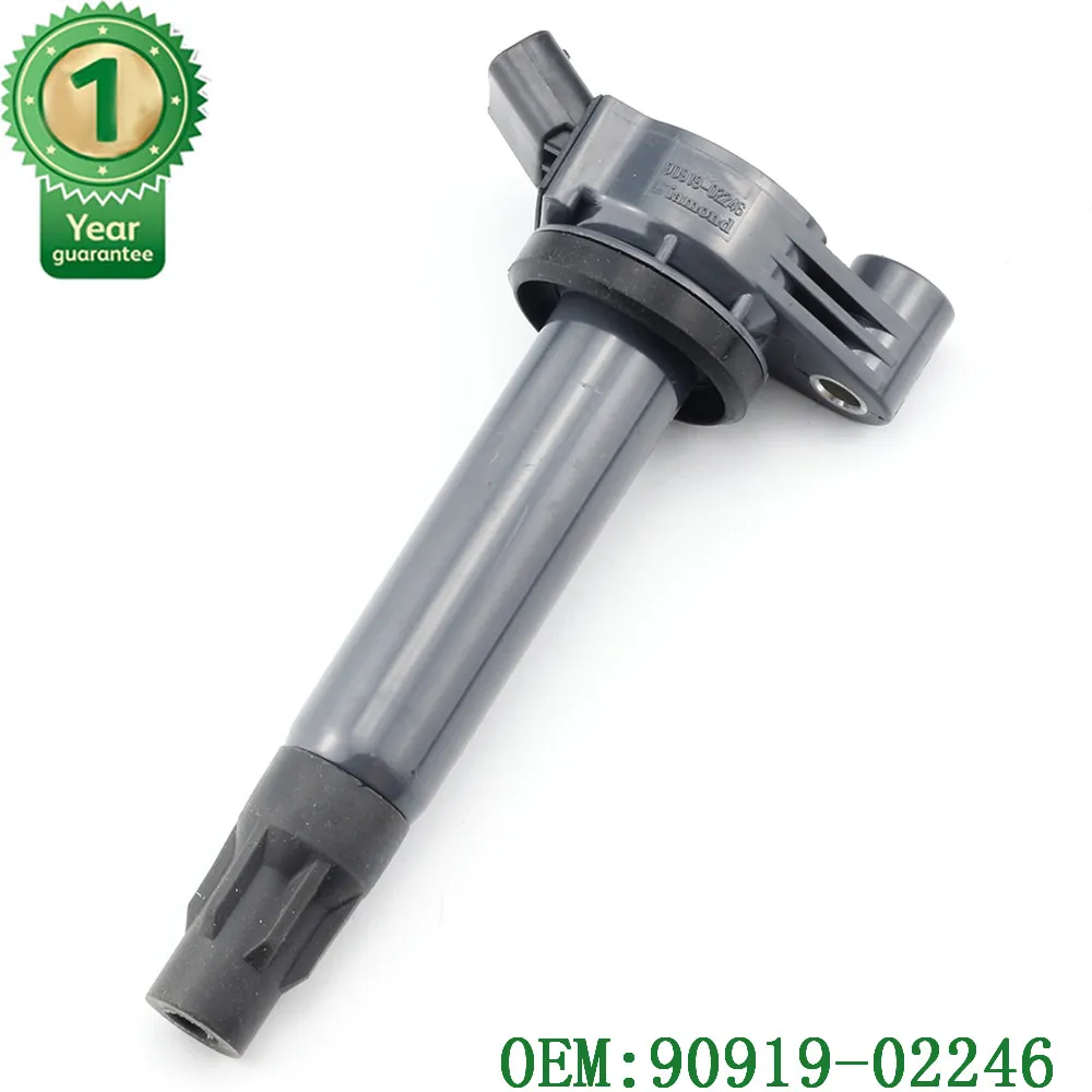Катушка зажигания 6x 90080-19025 9008019025 90919-02246 9091902246 для TOYOTA CAMRY HARRIER KLUGER Sienna LEXUS ES330 RX330