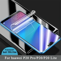 hydrogel film for huawei p30 lite p20 pro p30 plus screen protector on the for huawei mate 20 lite 20x screen protective