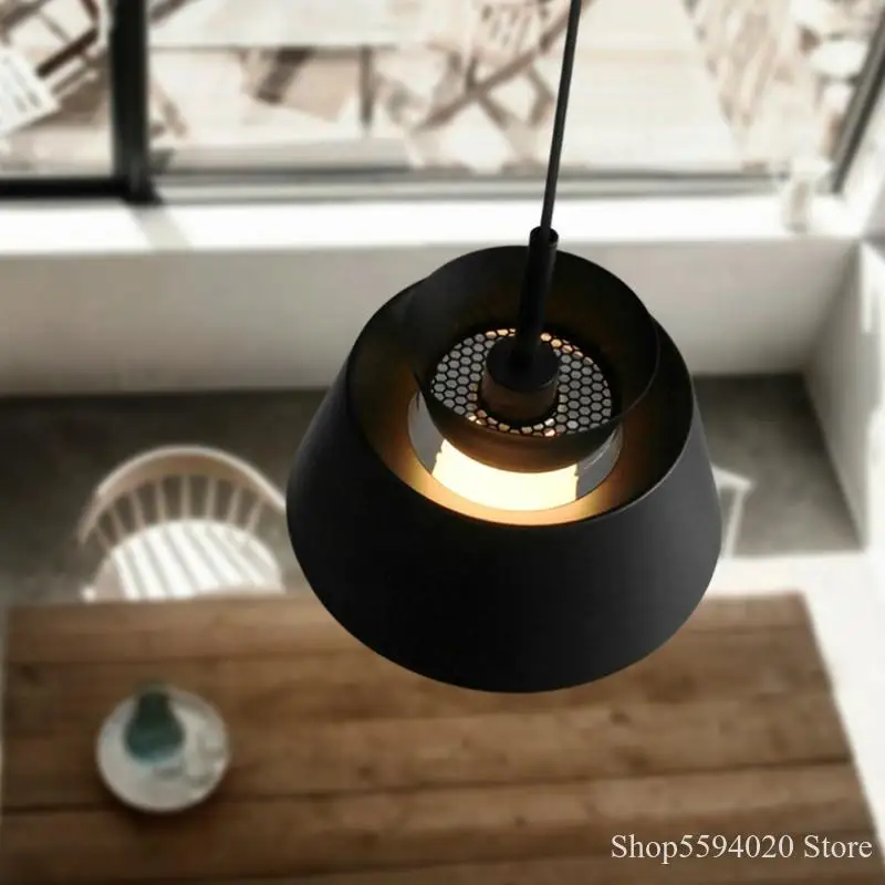 Современная железная люстра с цветным кулоном светодиодное Внутреннее