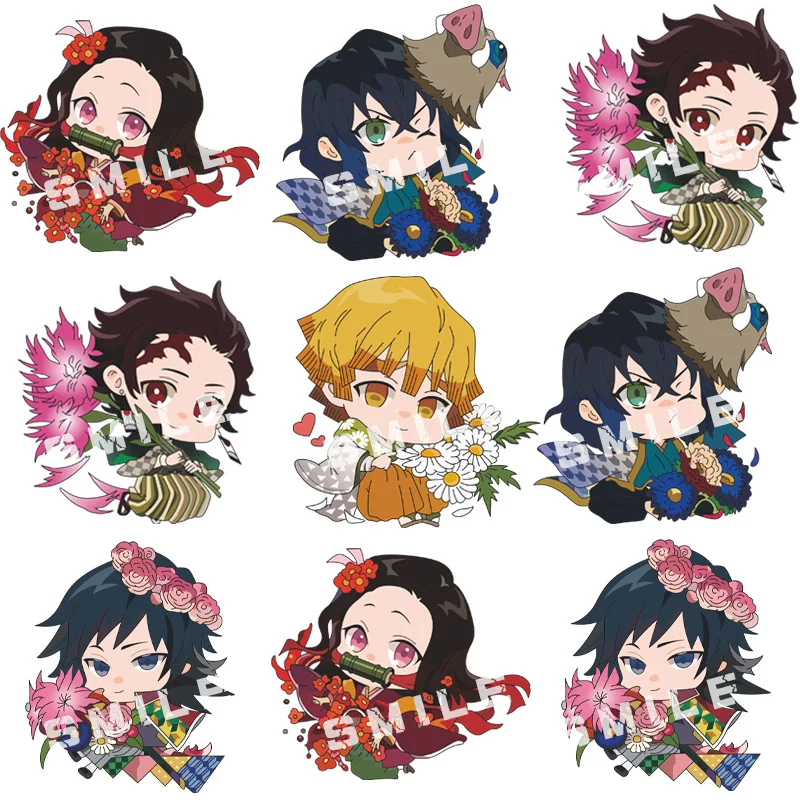 Япония демон убийца акриловые брелки для ключей милая Пижама Hello Kitty Пижамный