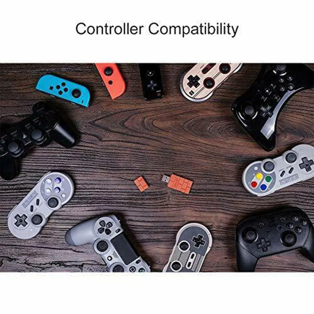 Портативный беспроводной геймпад приемник Usb переключатель адаптер игровой