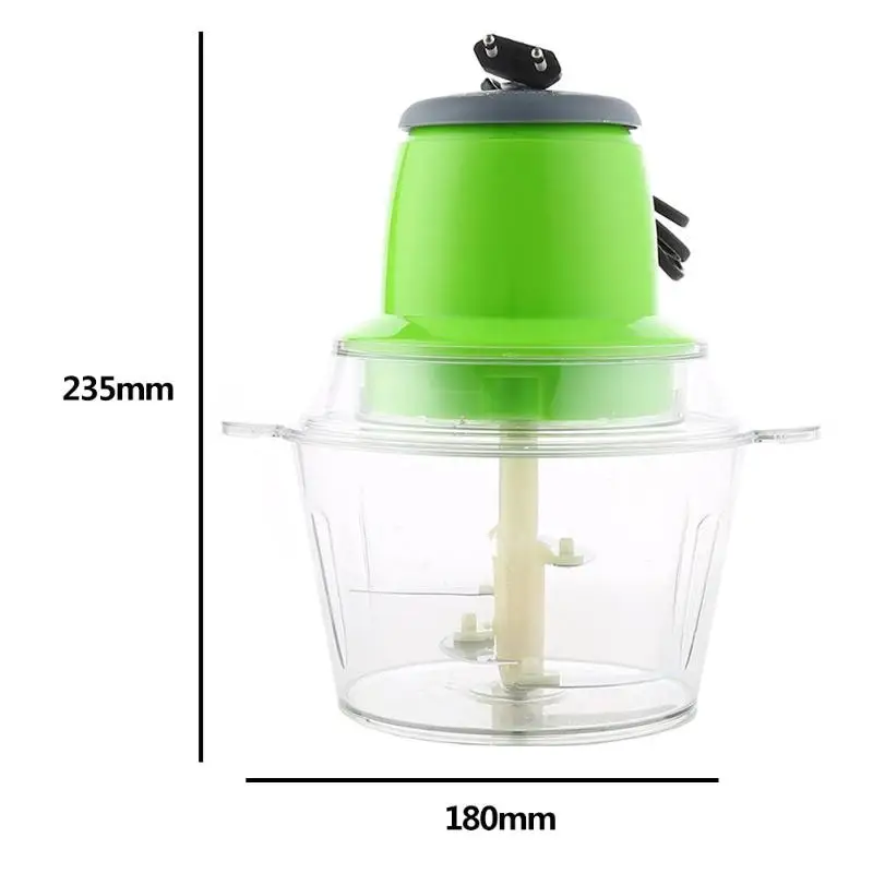 

800W Electric Meat Grinder Fruit Vegetable Shredder Slicer Mincer Cutter Blender Stainless Steel Kitchen Accessories