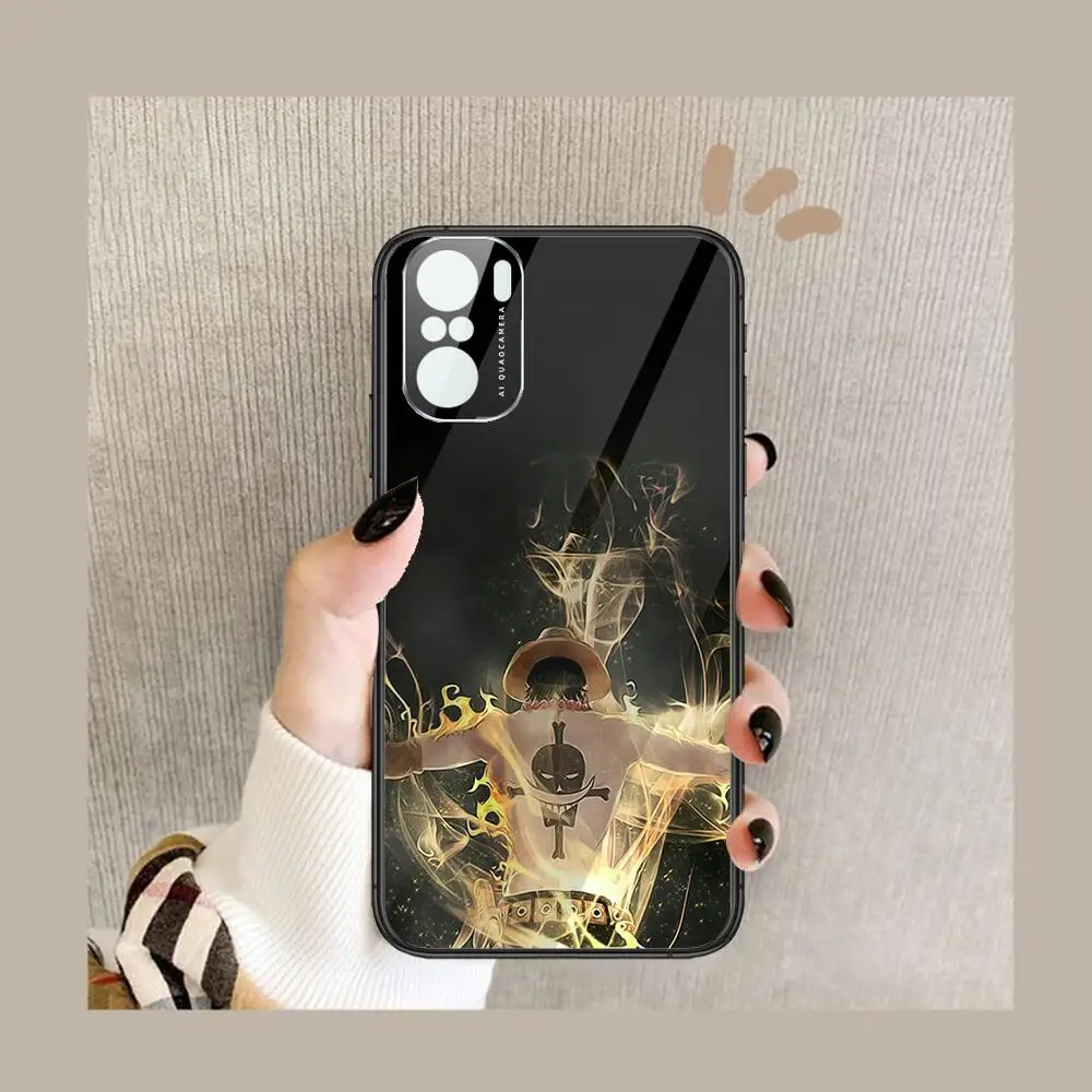 

Luffy Zoro Anime Phone Case For POCO F1 F2 F3 Pro X3 M3 9C 10T Lite NFC Anime Black Cover Silicone Back Prett mi 10 ultra covers