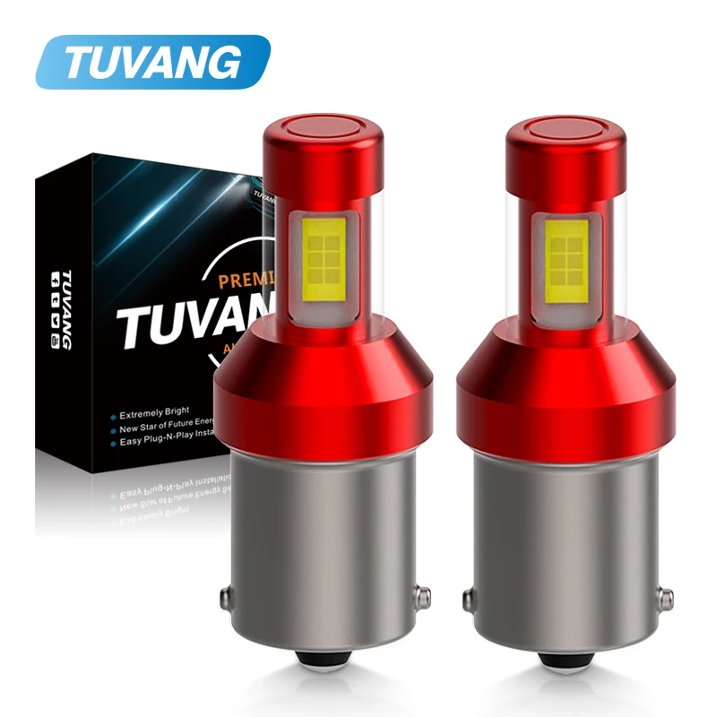 

2X P21W LED BA15S T20 W21/5W 7443 For LADA Brake Lights Reverse Lamp P21/5W 2000LM Car Lights Bulb 7440 BAY15D W21W 1157 1156