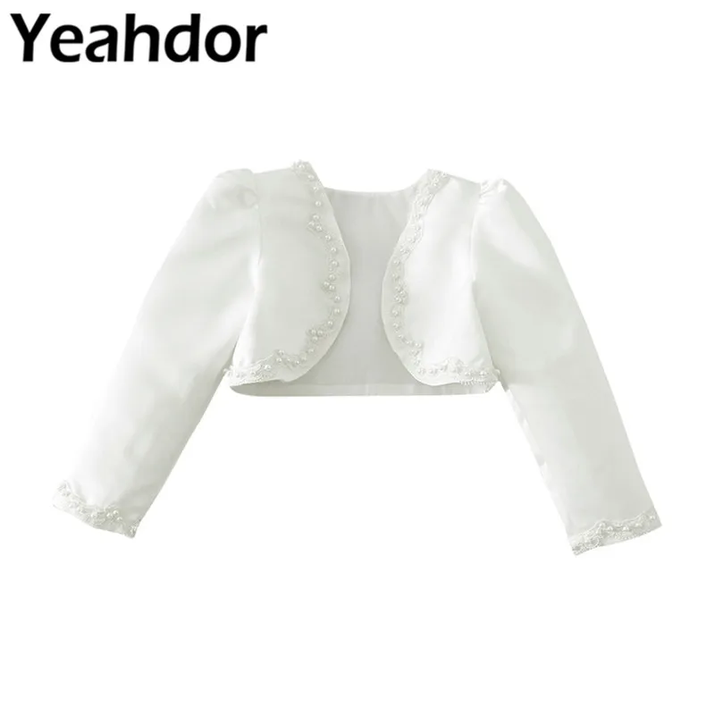 Накидка для свадебной вечеринки куртка девочек платье с цветочным узором