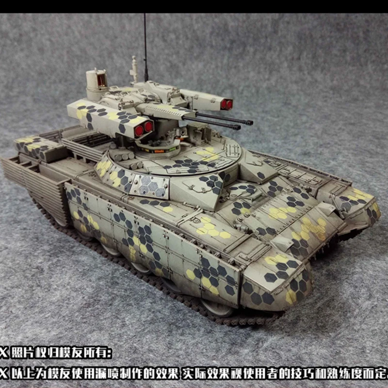 1/35 военная модель сотовая цифровая бронированная камуфляжная колесница бронированная конструкция утечка распылительная доска металлическая плита для распыления модельные инструменты
