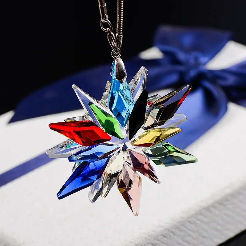 Хрустальные Снежинки высшего качества хрустальные статуэтки подвесной Ловец