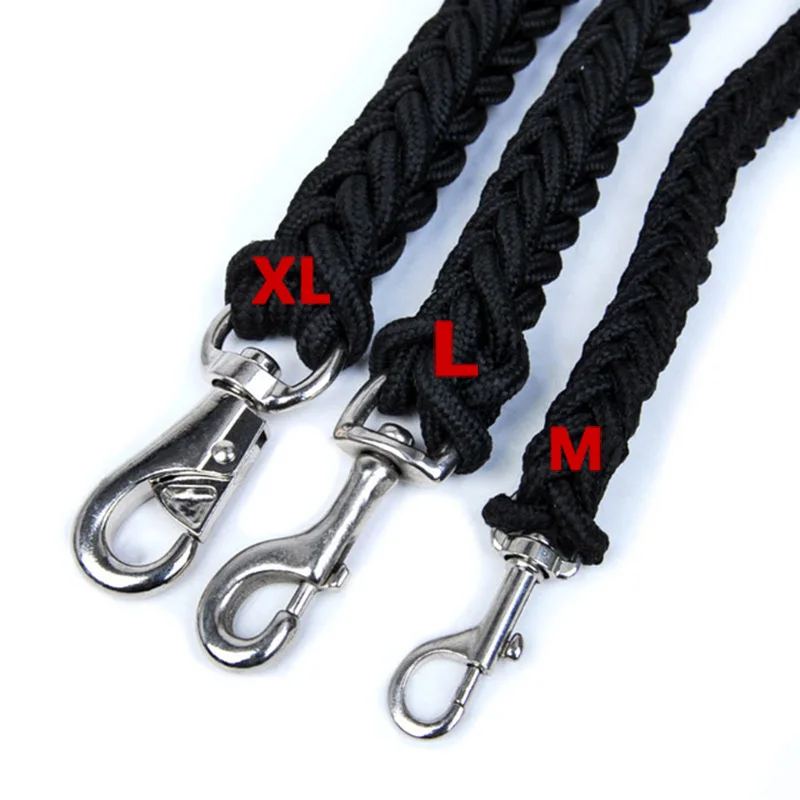 

M/L/XL Dog Leash Collars Pet Leash Dog Accessories Pets Eight-strand Strong Rope Comfortable Products For Dog