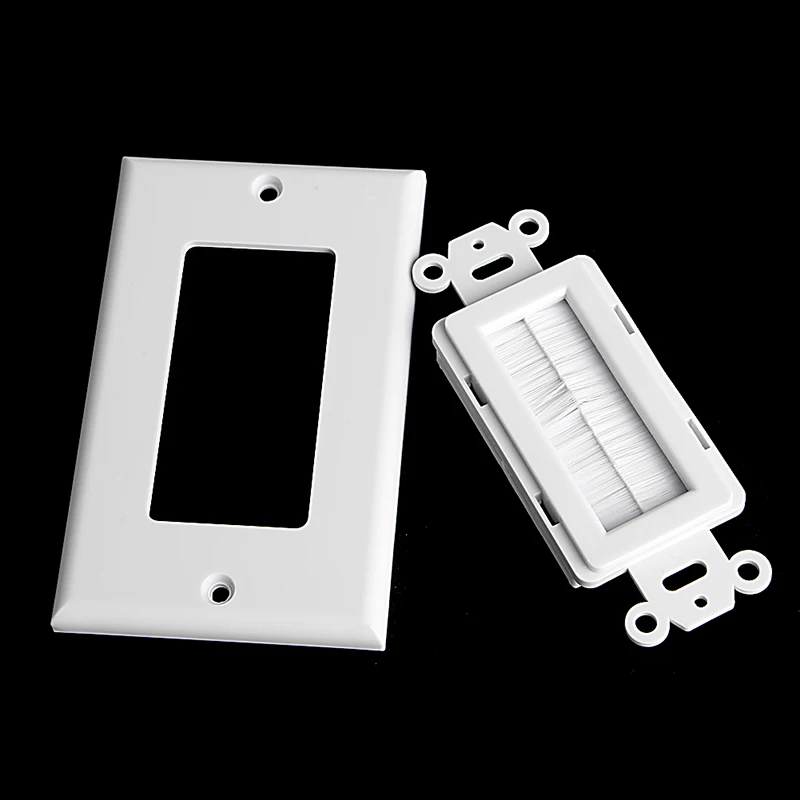 1 щетка с одной щетиной настенная пластина вставка крышка Выходная монтажная