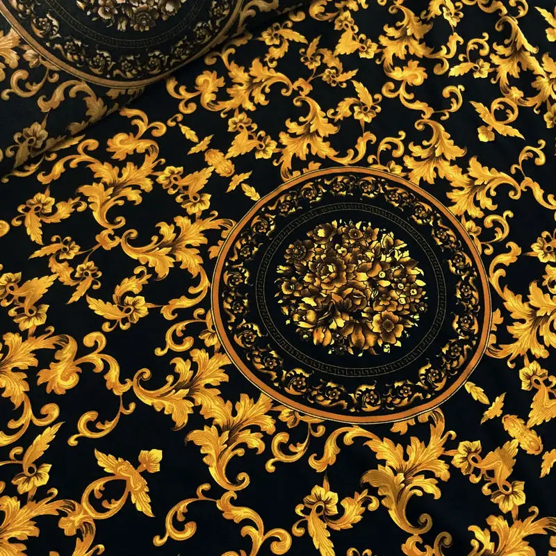 Кешью цветочный принт Мягкая хлопковая ткань пэчворк Сделай Сам шитье вискоза