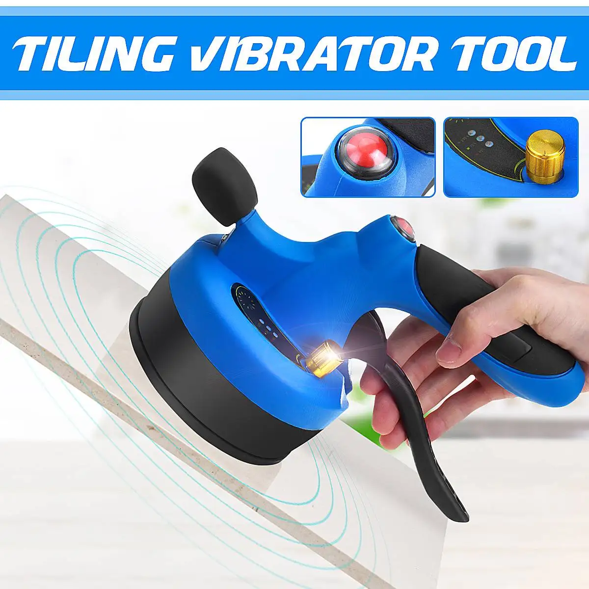 

Professional Wireless Tile Leveling Machine Tile Floor Portable Power Tool Lithium Battery Wall Tile Vibration Leveling Tools