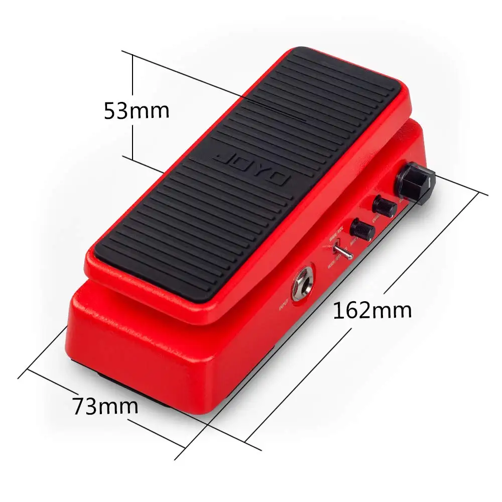 Многофункциональная педаль для гитары JOYO мини портативная с эффектом Wah WAH и