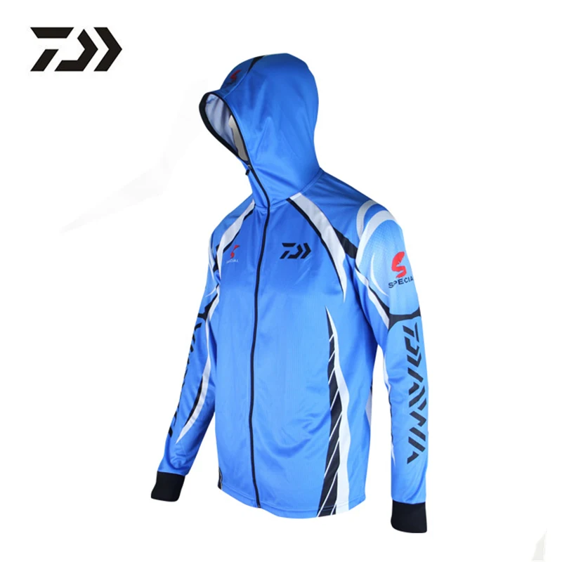 2020 DAWA Men Outdoor Sportswear Fishing Clothing Quick-Drying Anti-UV Sun Shirt Long Sleeve Sports Clothes Pesca | Спорт и