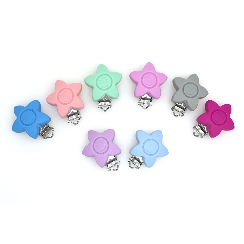 Kovict-cadena para chupete de beb&eacute;, accesorios de collar masticables, juguetes de enfermer&iacute;a, 3 uds.-3