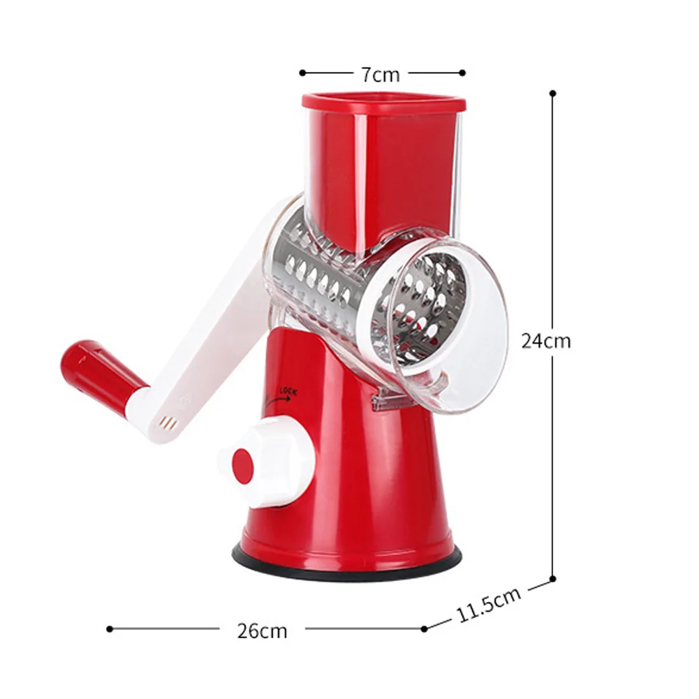 

High Multi-function Chopper Manual Rotating Grater Vegetable Fruit Cutter Kitchen Tool UEJ