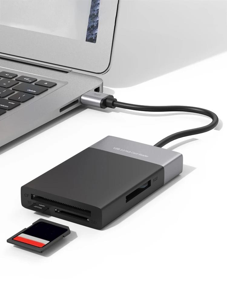 

Устройство для чтения карт памяти 6 в 1, USB 3,0, 2 порта