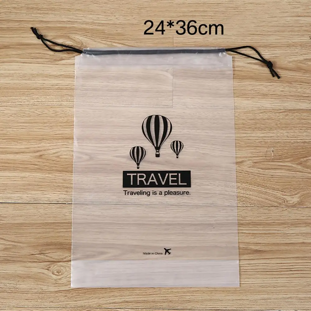 Портативные сумки для хранения сумка багажа с карманом на шнурке