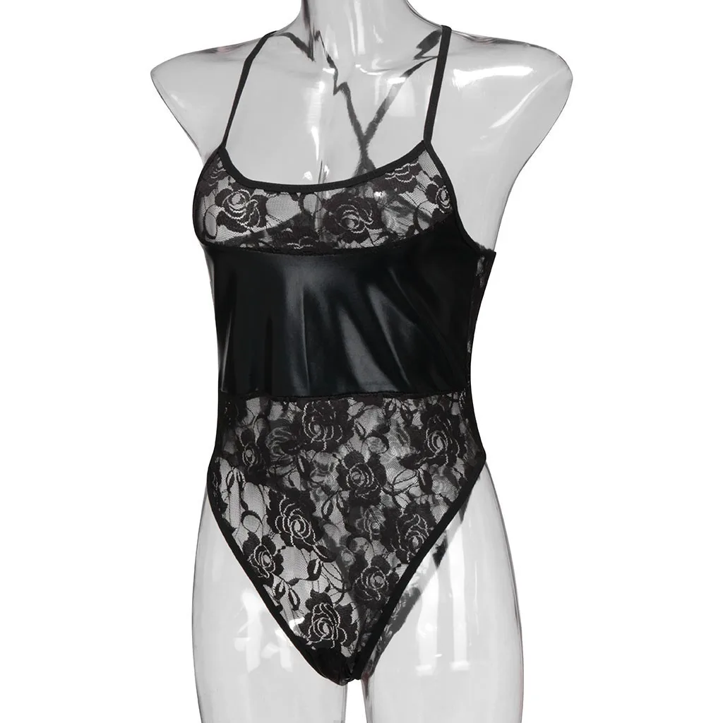 Эротическое женское белье эротическое кожаное кружевное Клубная одежда