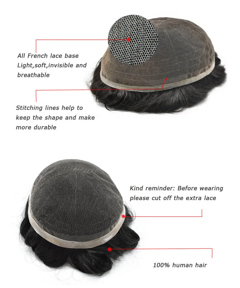 Рисунок 3 - Парик мужской из 100% человеческих