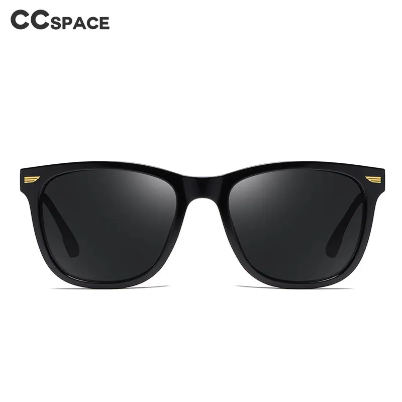 45973 пластиковые титановые Ретро квадратные поляризованные солнцезащитные очки