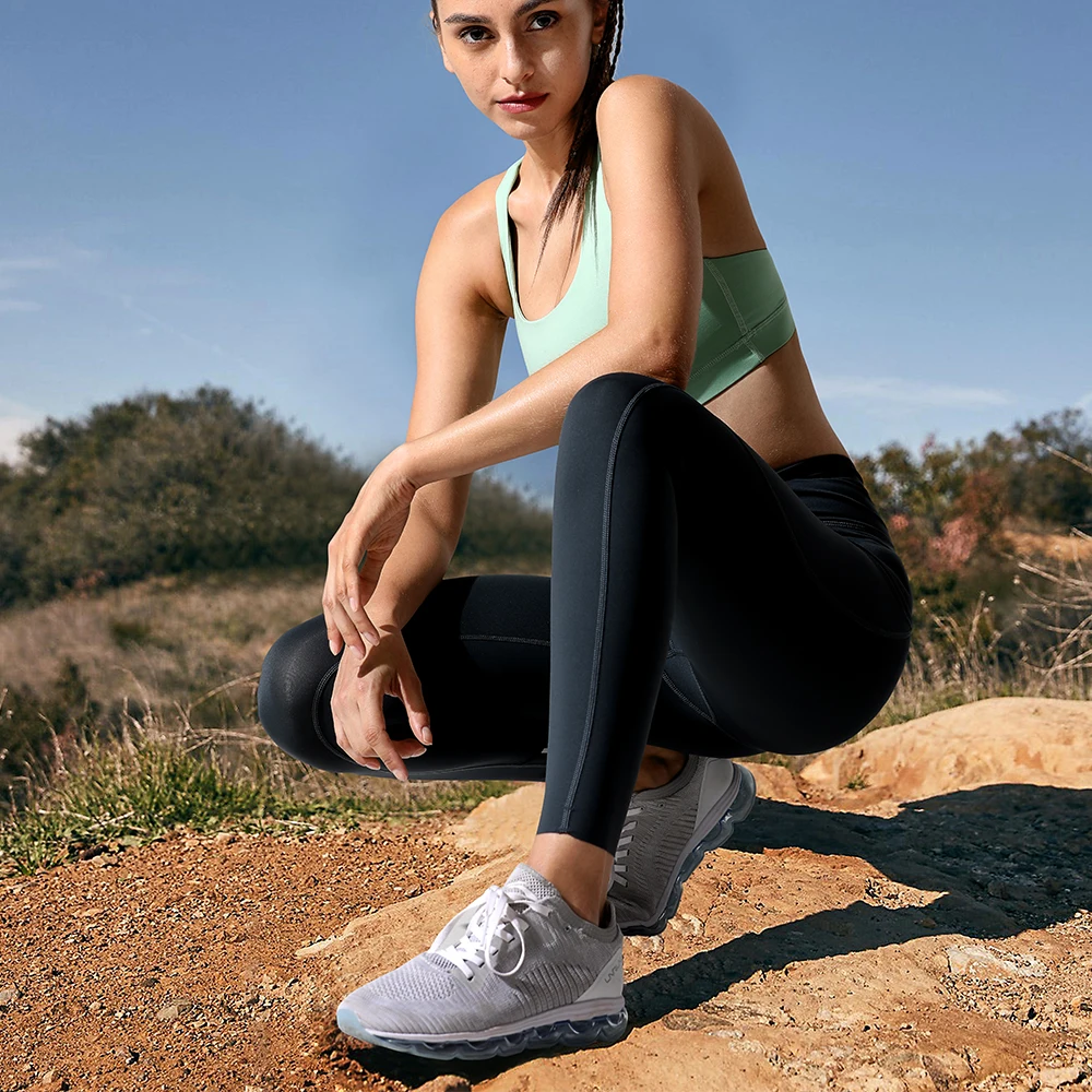 Yoga Pants Women 2023 High Waisted Naked Feeling Yoga Pants with Pockets Workout Leggings - 25 Inches