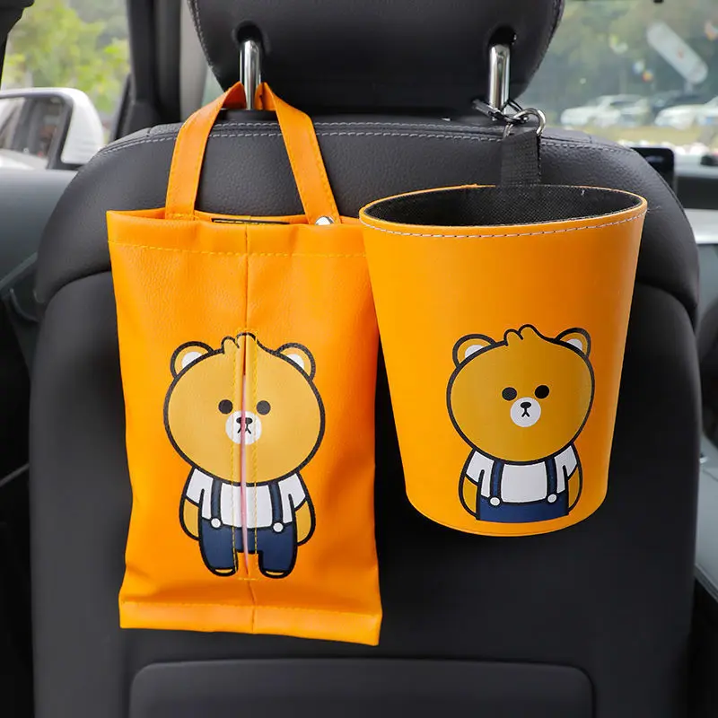 

1 Pcs Car Tissue Box Pumping Car with Hanging Car Inner Armrest Box Sun Visor Pumping Box Rubbish Garbage Can Tissue Boxes