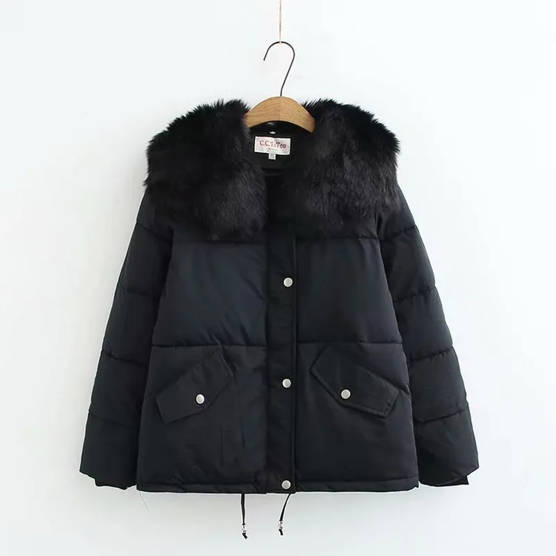 

Warm Thick Jacket Female Winter Women Chaqueta Mujer Cotton Coat Wadded Down Outwear Jackets Plus Size 5XL Parka