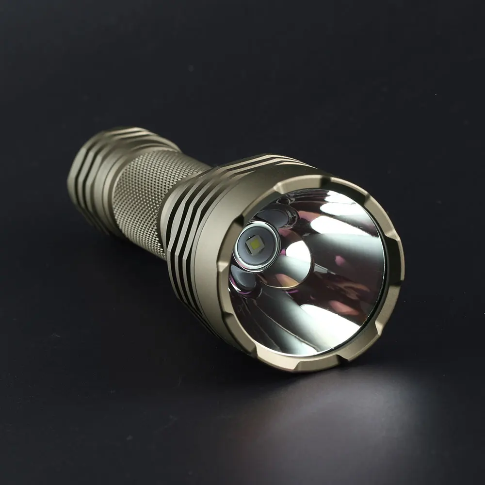 Фонарик Convoy C8 + XPL HI светодиодный медный DTP светильник 7135*8 фонарь для пустыни