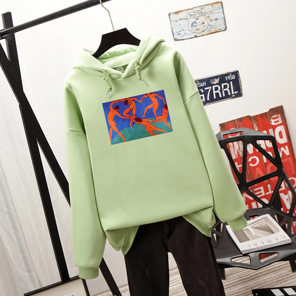 Длинный свитшот Matisse для танцев женский эластичный в стиле Харадзюку